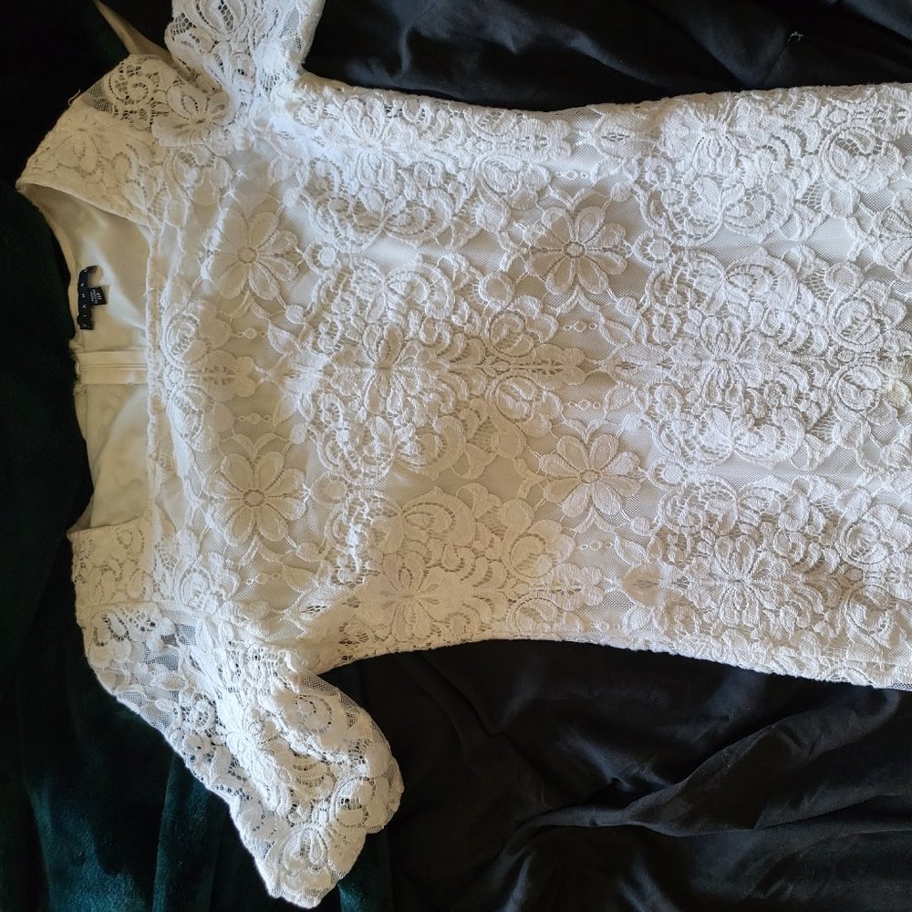 Lacy mini dress